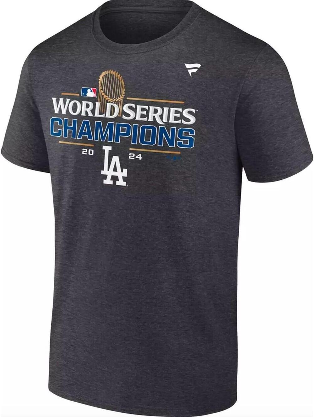 (RE) MLB 2024 World Series Champions Los Angeles Dodgers T-Shirt Large Adult